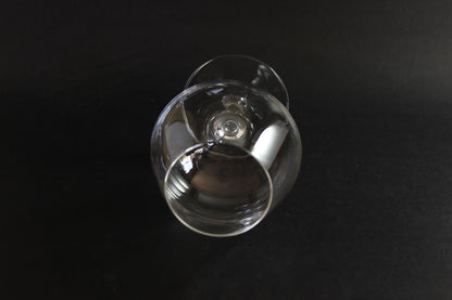 Blown Crystal Brandy or Cognac Glasses