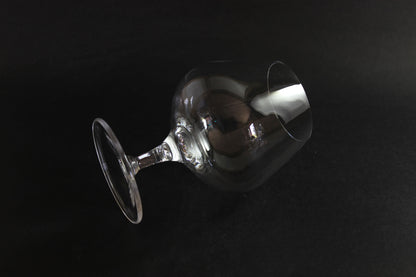 Blown Crystal Brandy or Cognac Glasses