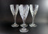 Bohemia Crystal, Cortina Pattern Wine Glasses