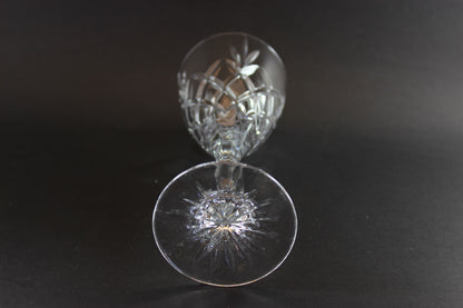 Bohemia Crystal, Cortina Pattern Wine Glasses