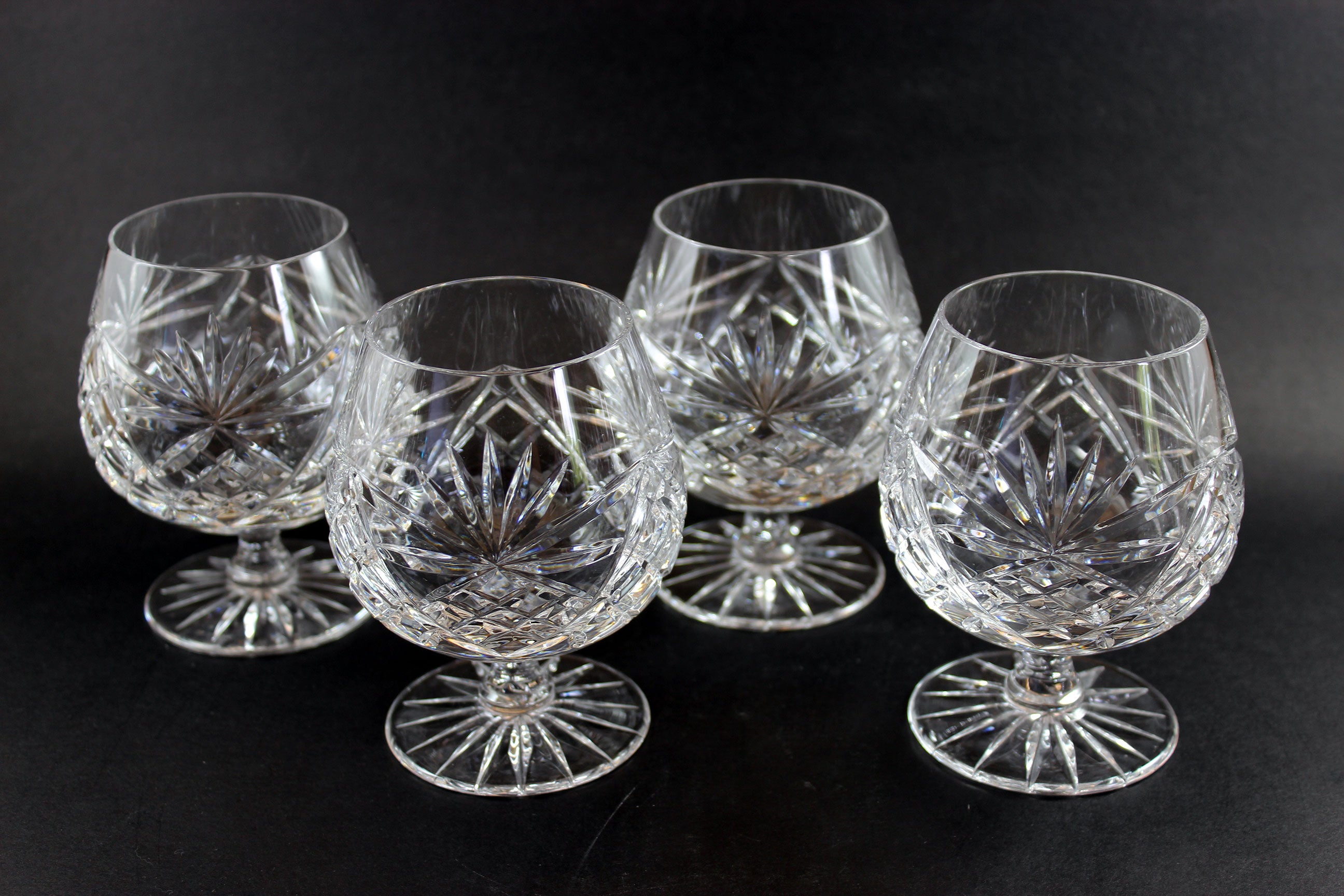 Bohemia Crystal, Brandy Glasses