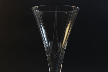 Bohemia Crystal, Trumpet Champagne Flutes