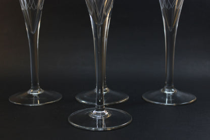 Bohemia Crystal, Trumpet Champagne Flutes