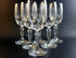 Bohemia Crystal, Ingrid Andrea Pattern Wine Glasses