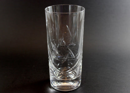 Bohemia Pinwheel Crystal, Highball Glasses