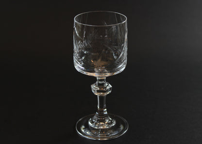 Bohemia Pinwheel Crystal, Small Port or Sherry Glass