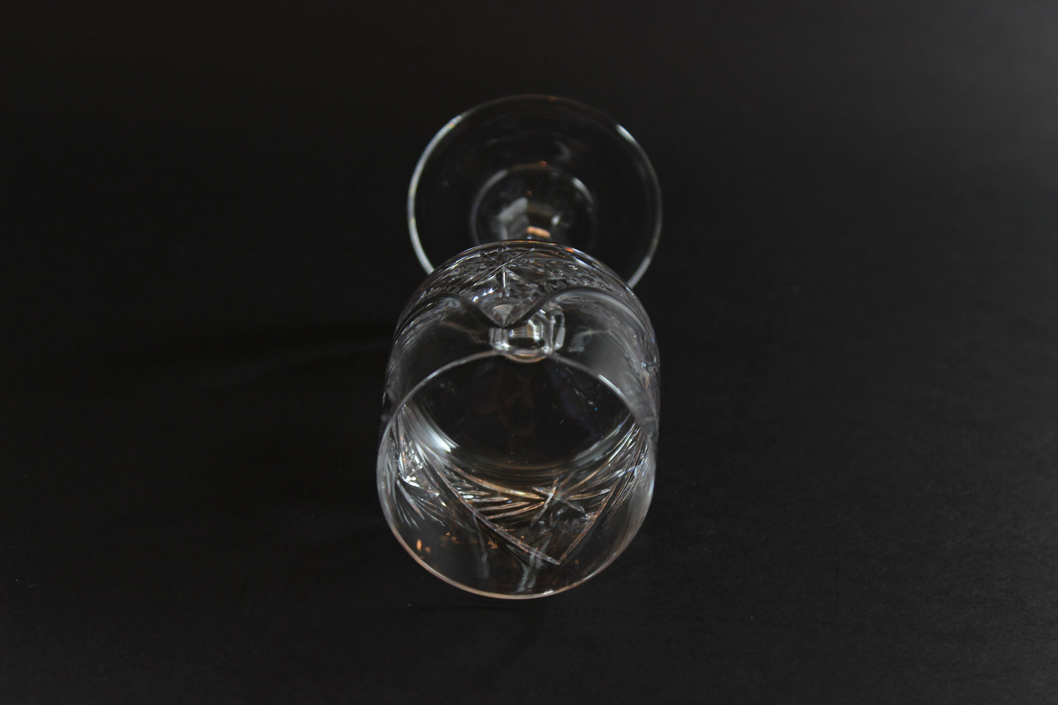 Bohemia Pinwheel Crystal, Small Port or Sherry Glass