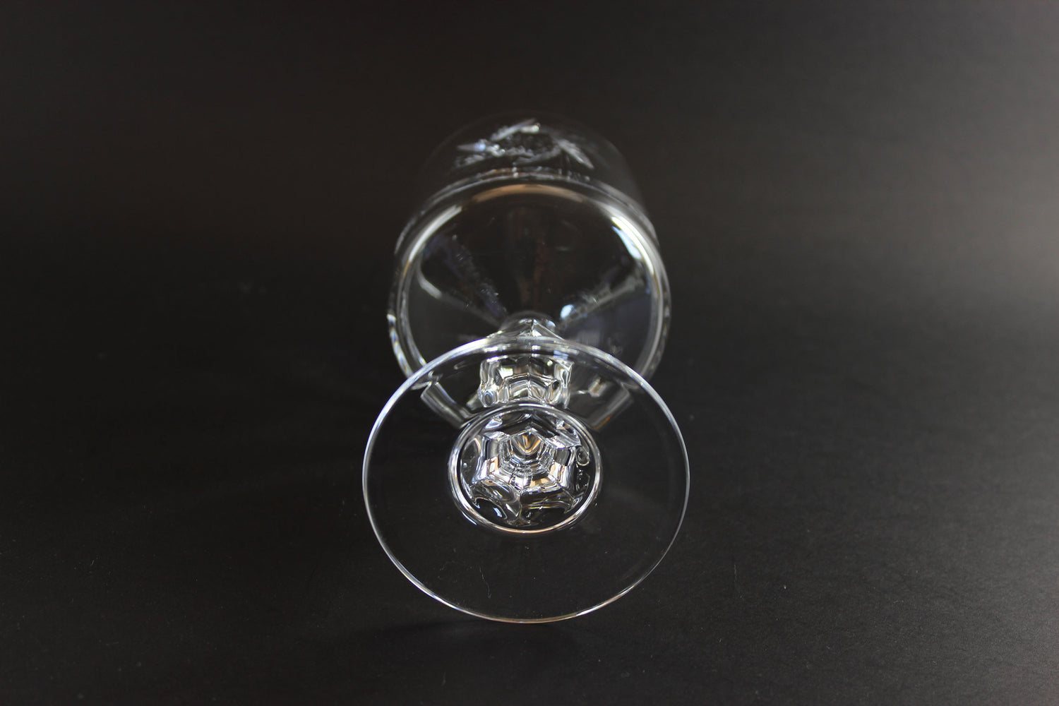 Bohemia Pinwheel Crystal, Red Wine or Water Goblet