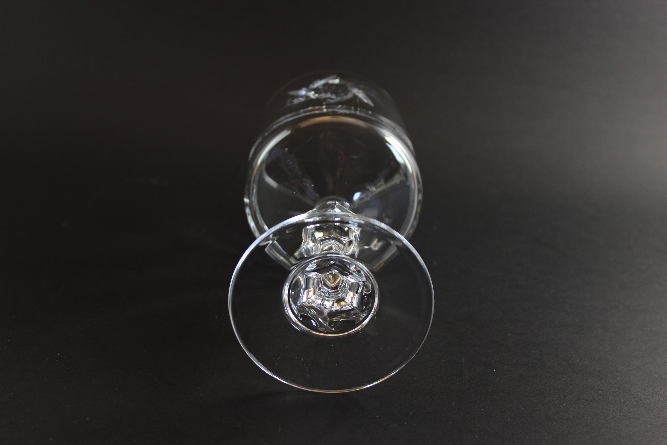 Bohemia Pinwheel Crystal, Red Wine or Water Goblet