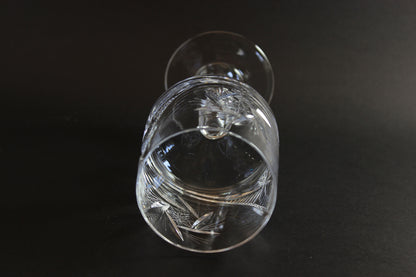 Bohemia Pinwheel Crystal, Red Wine or Water Goblet