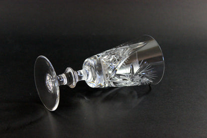 Bohemia, Pinwheel Crystal, Liqueur Glasses