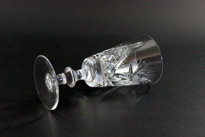 Bohemia, Pinwheel Crystal, Sherry Glasses