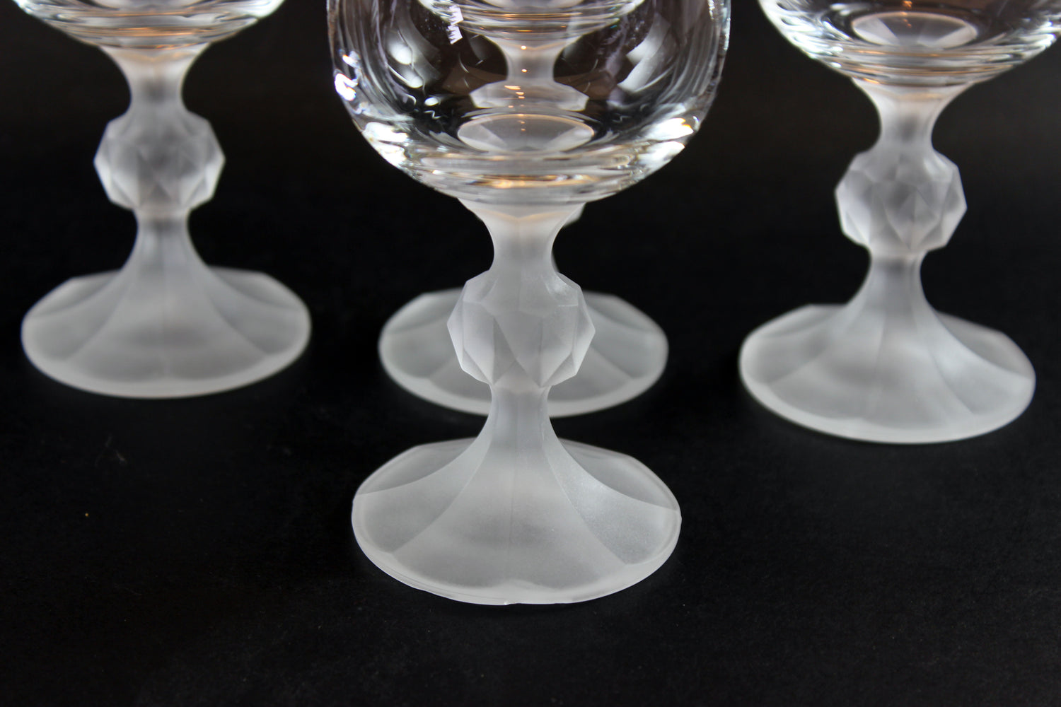 Bohemia Crystal, Janet Pattern, Wine Glasses