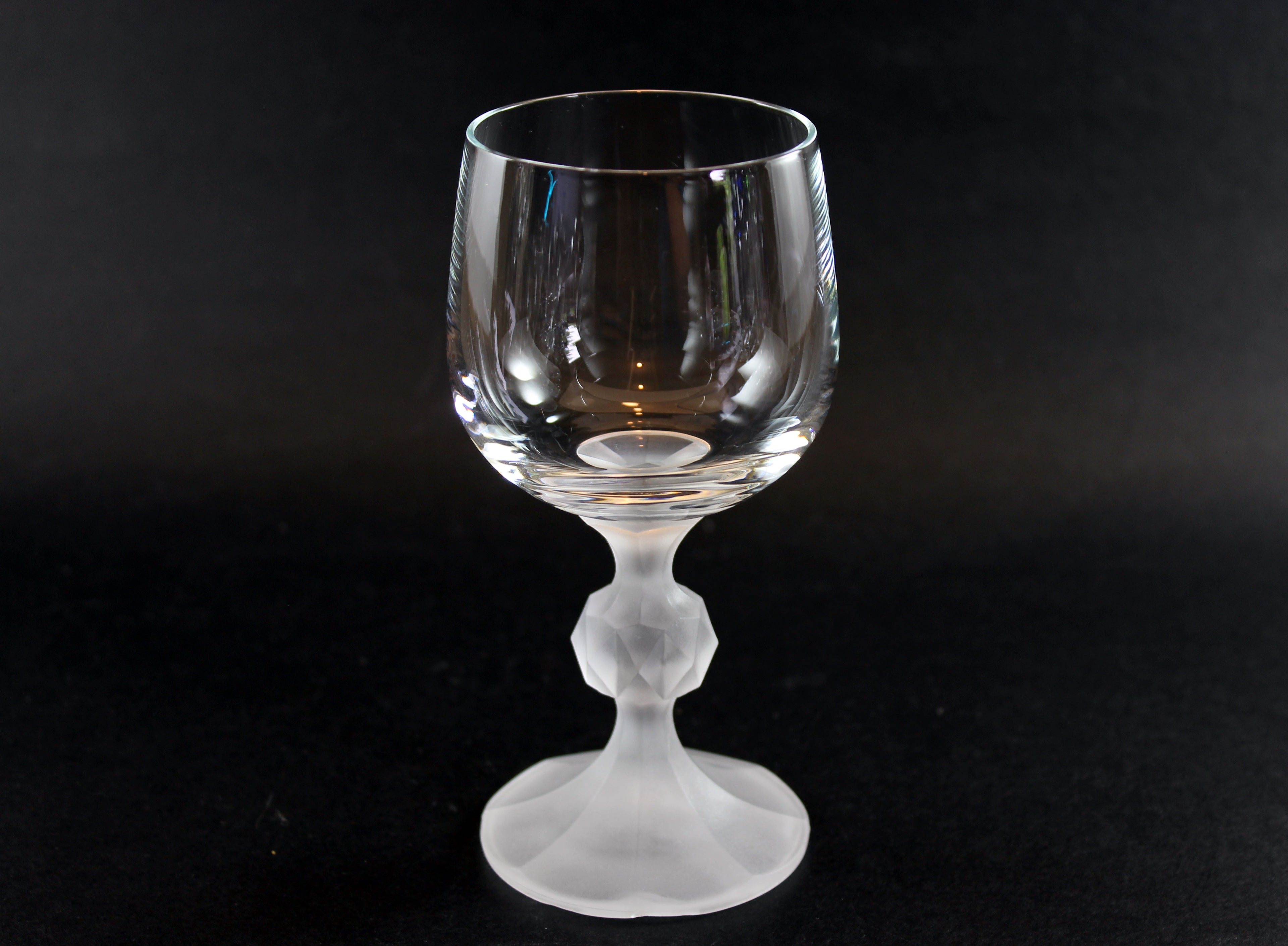 Bohemia Crystal, Janet Pattern, Wine Glasses