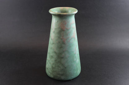 Brush McCoy, Green Vellum Tall Vase