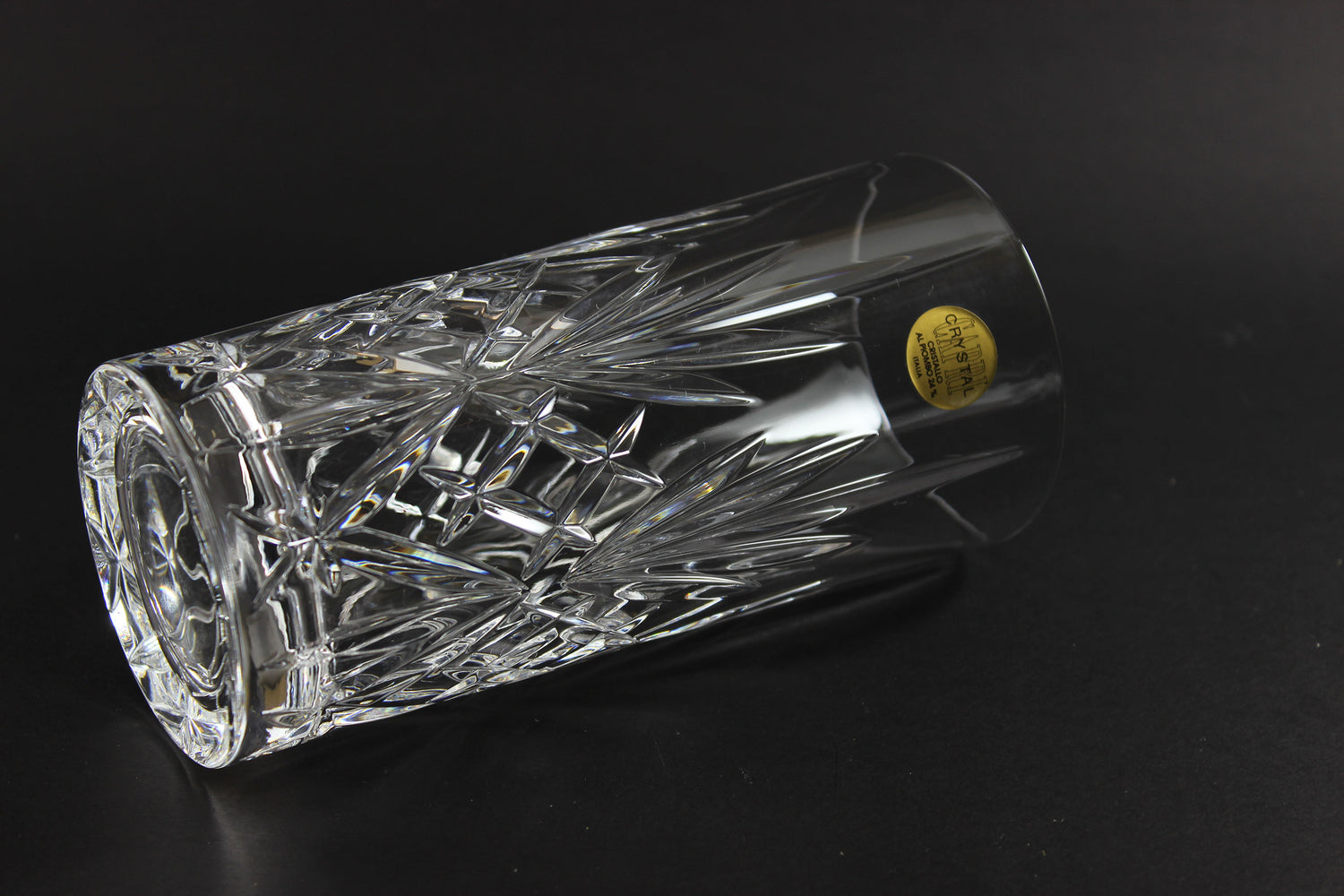 Capri Crystal, Cristallo Al Piombo, Heavy Crystal Tumblers