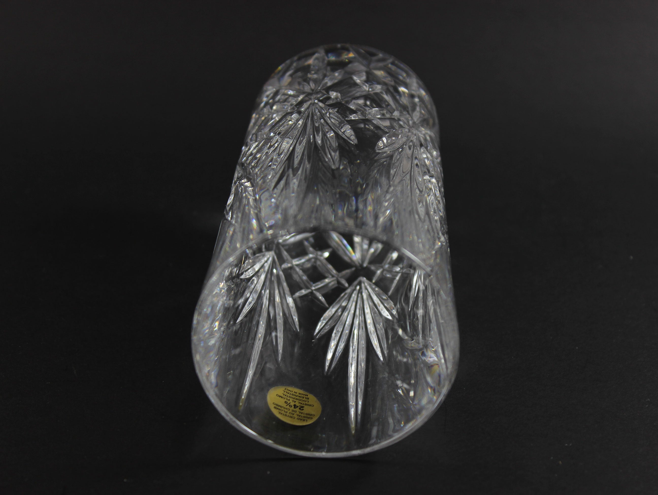 Capri Crystal, Cristallo Al Piombo, Heavy Crystal Tumblers