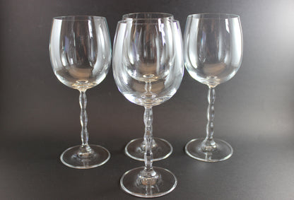 Christopher Stuart Crystal, Opus Pattern, Blown Burgundy Glass