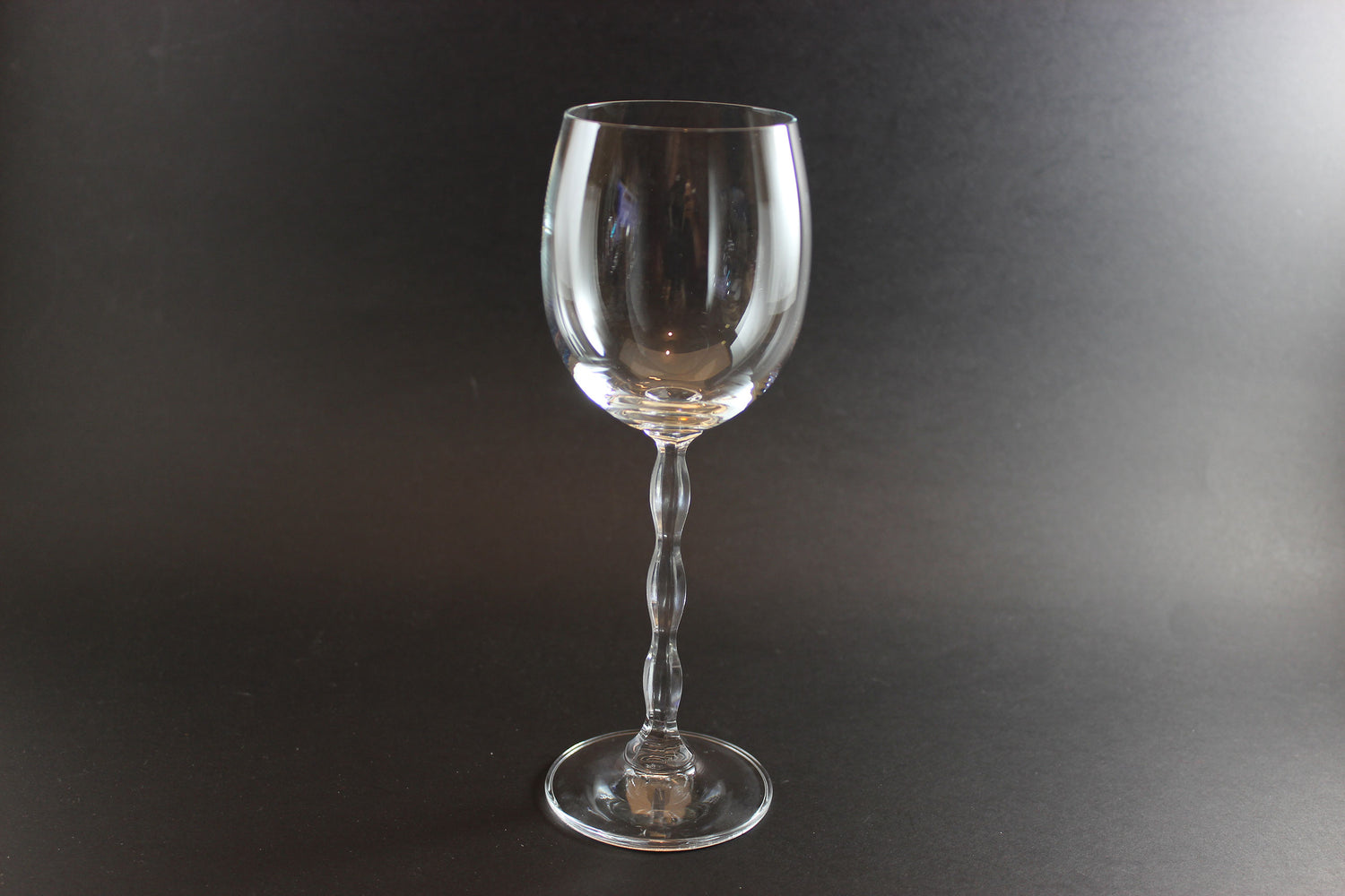 Christopher Stuart Crystal, Opus Pattern, Blown Wine Glass