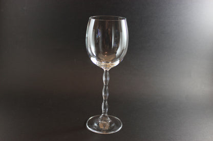 Christopher Stuart Crystal, Opus Pattern, Blown Wine Glass
