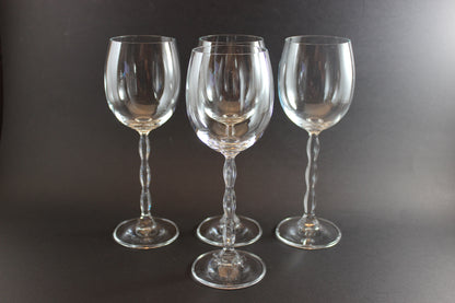 Christopher Stuart Crystal, Opus Pattern, Blown Wine Glass