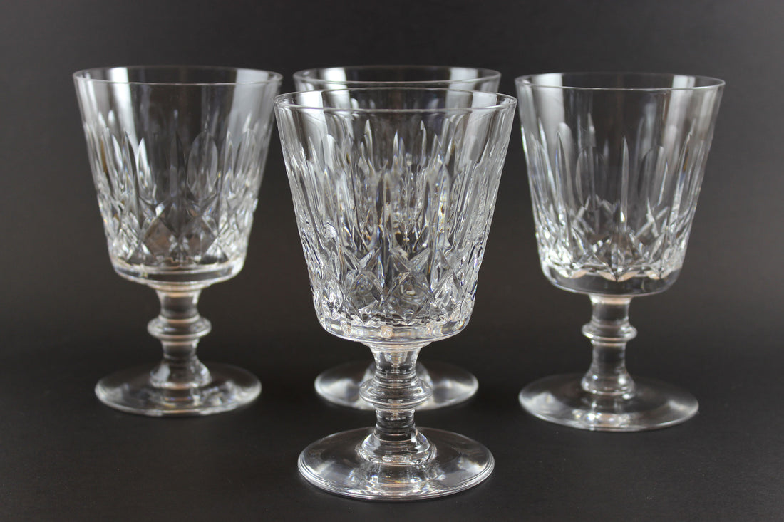 Cross &amp; Olive Crystal, Wine Glasses