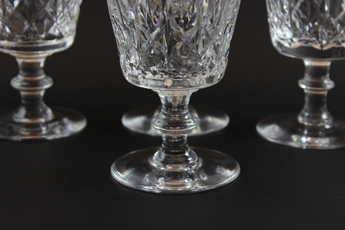 Cross &amp; Olive Crystal, Wine Glasses