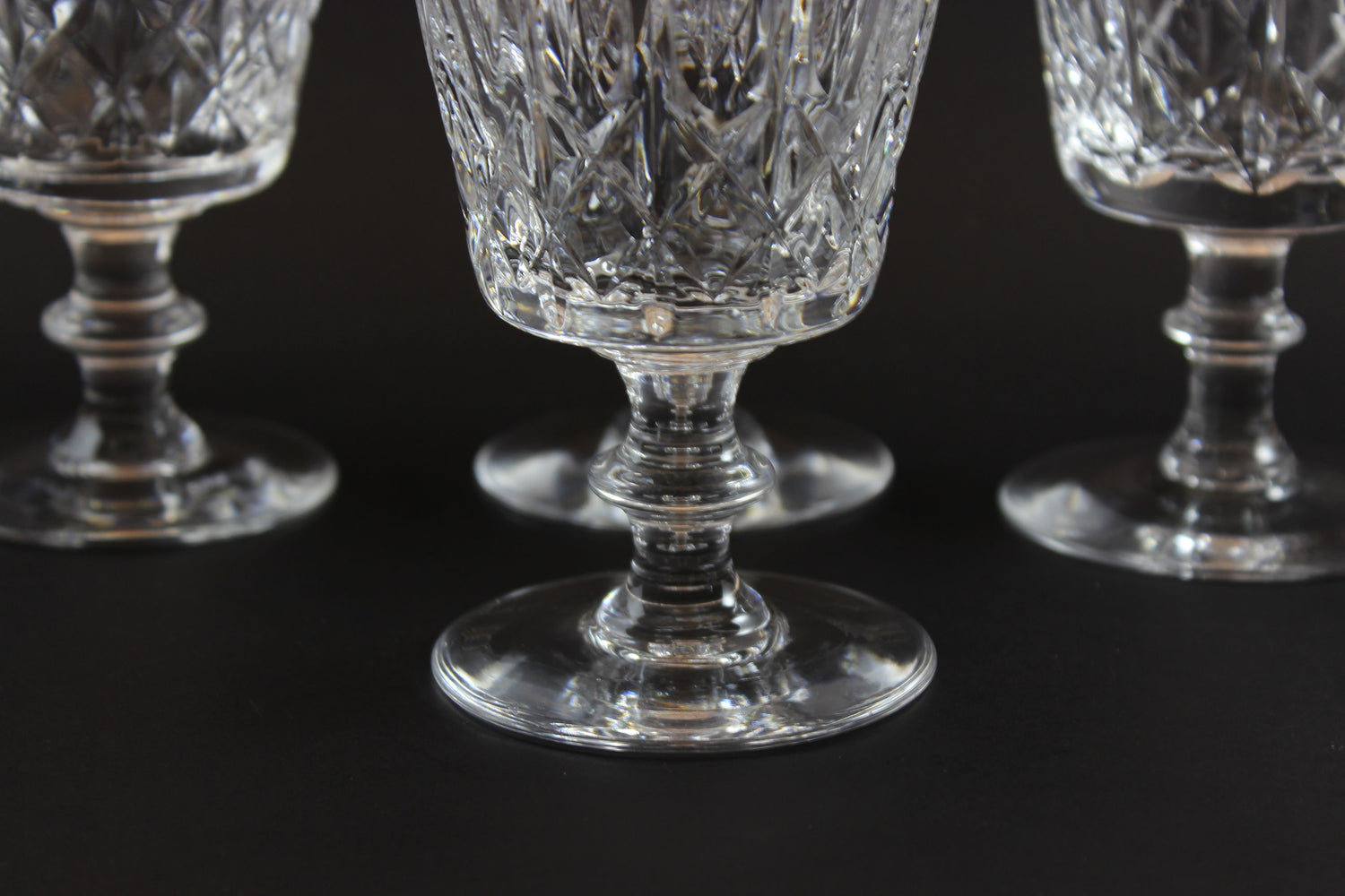 Cross &amp; Olive Crystal, Wine Glasses