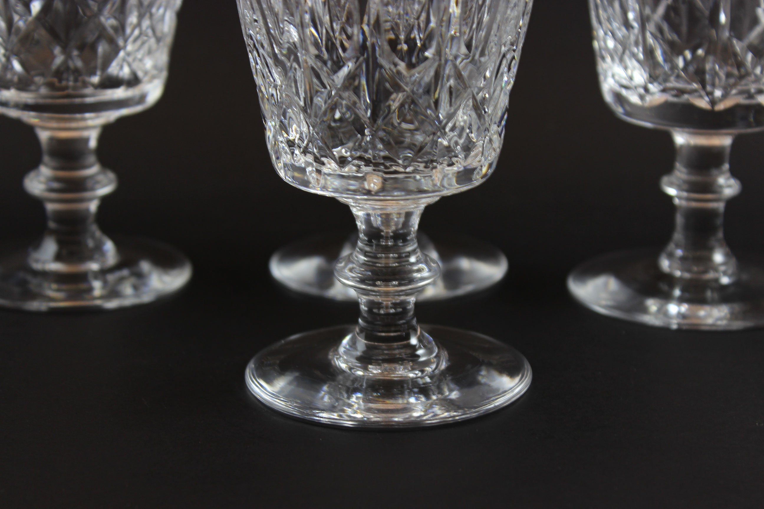 Cross &amp; Olive Crystal, Wine Glasses