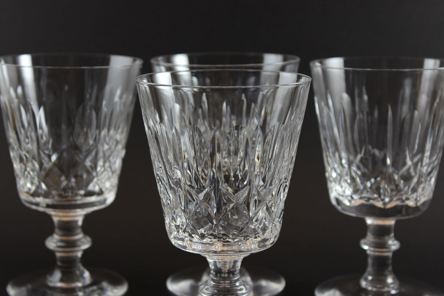 Cross &amp; Olive Crystal, Wine Glasses