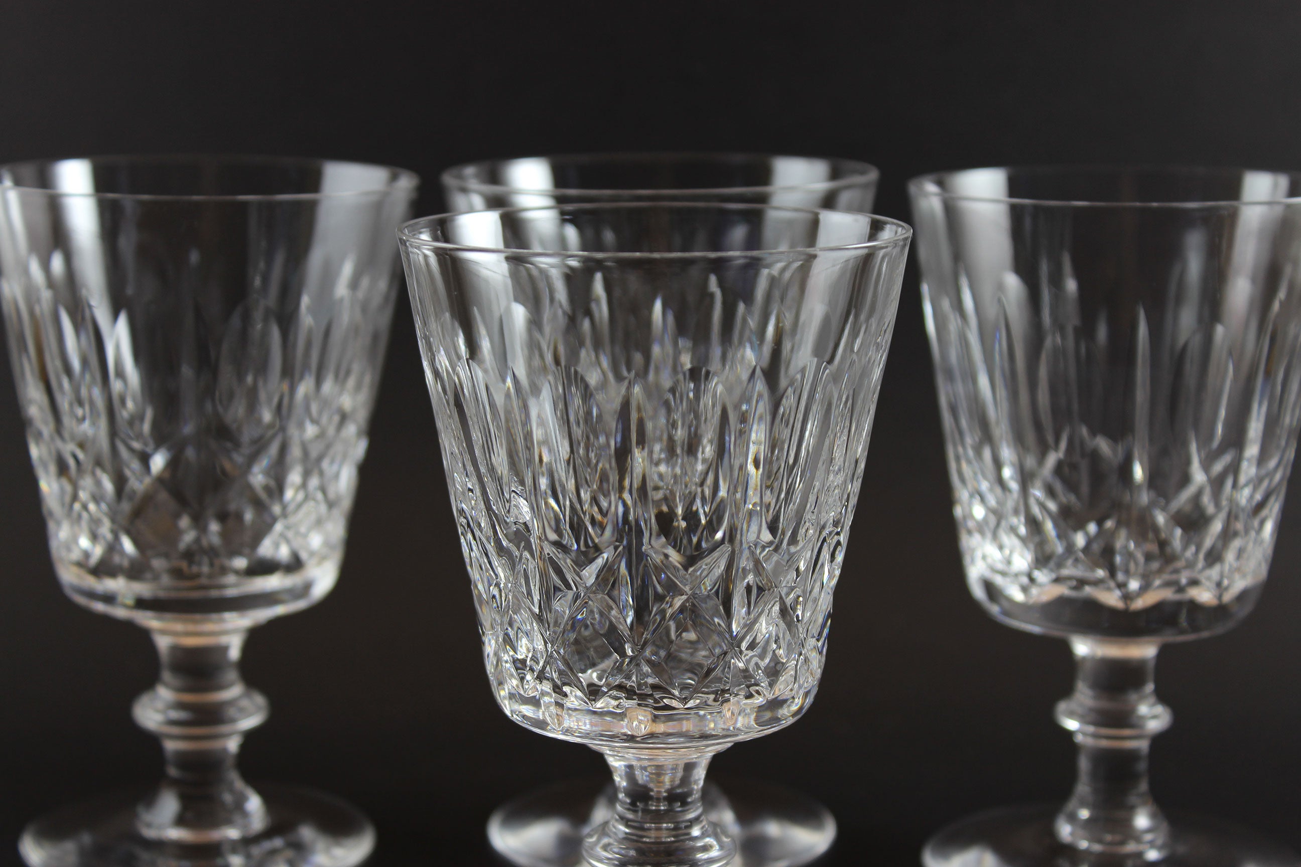 Cross &amp; Olive Crystal, Wine Glasses