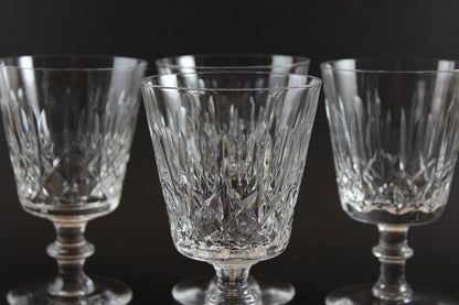 Cross &amp; Olive Crystal, Wine Glasses