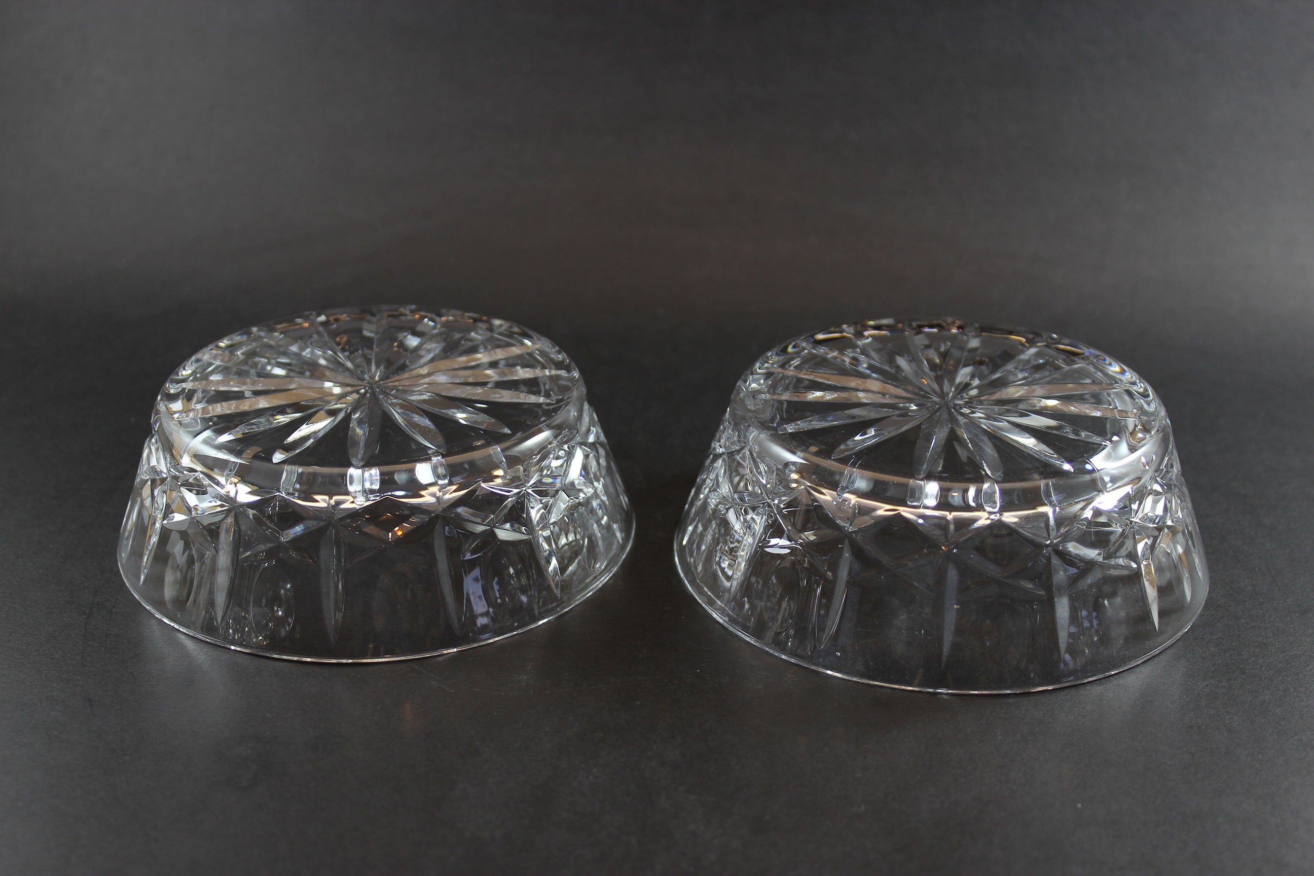 Cross and Olive Crystal, Small Snack Bowls