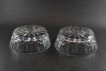 Cross and Olive Crystal, Small Snack Bowls