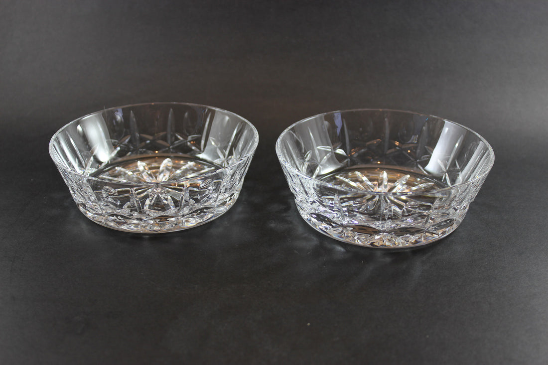 Cross and Olive Crystal, Small Snack Bowls