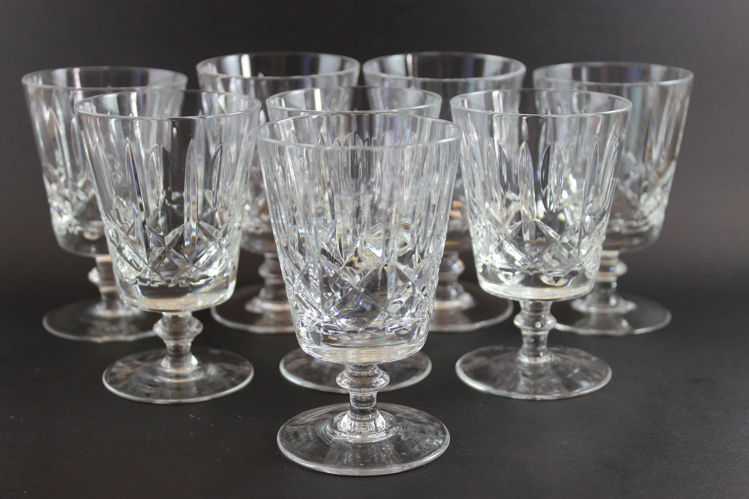 Cross &amp; Olive Crystal, Small Wine Glasses