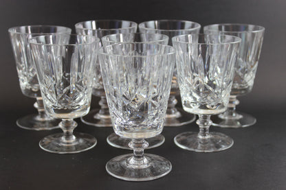 Cross &amp; Olive Crystal, Small Wine Glasses