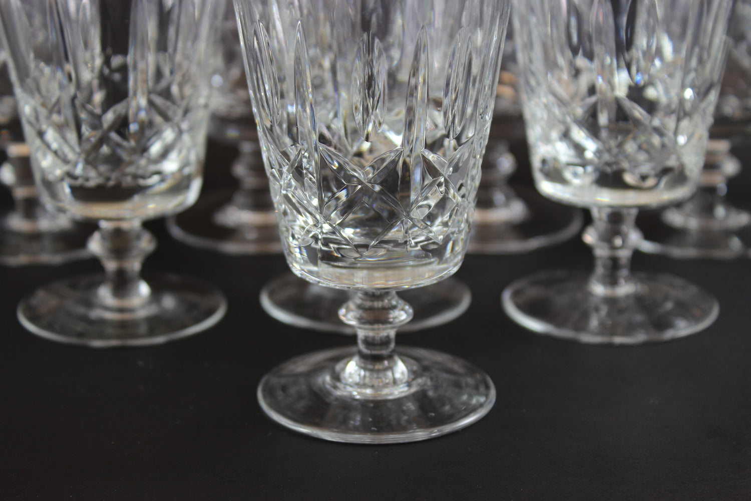 Cross &amp; Olive Crystal, Small Wine Glasses