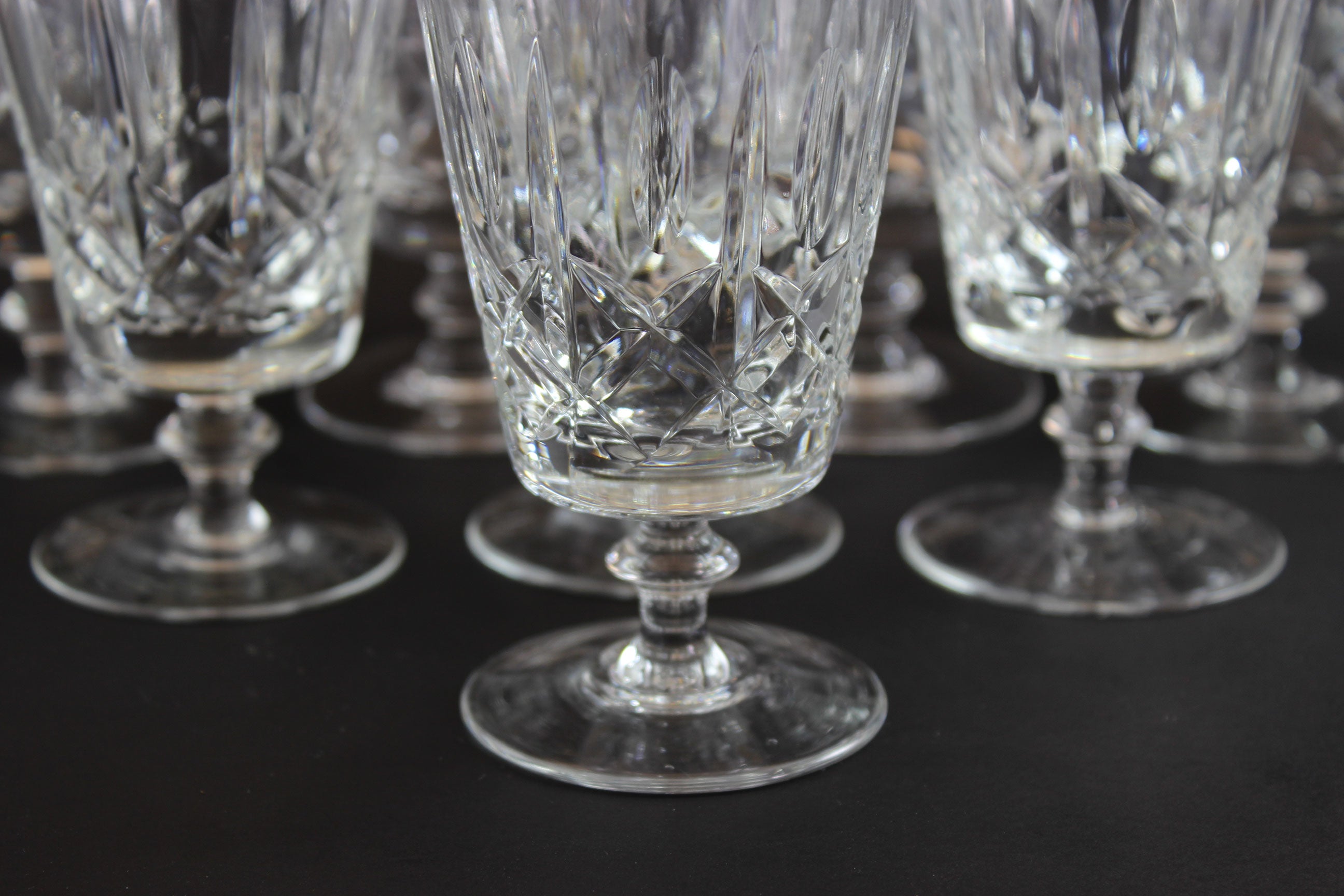 Cross &amp; Olive Crystal, Small Wine Glasses