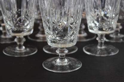 Cross &amp; Olive Crystal, Small Wine Glasses