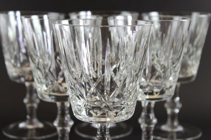 Cross &amp; Olive Crystal, Water or Red Wine Goblets