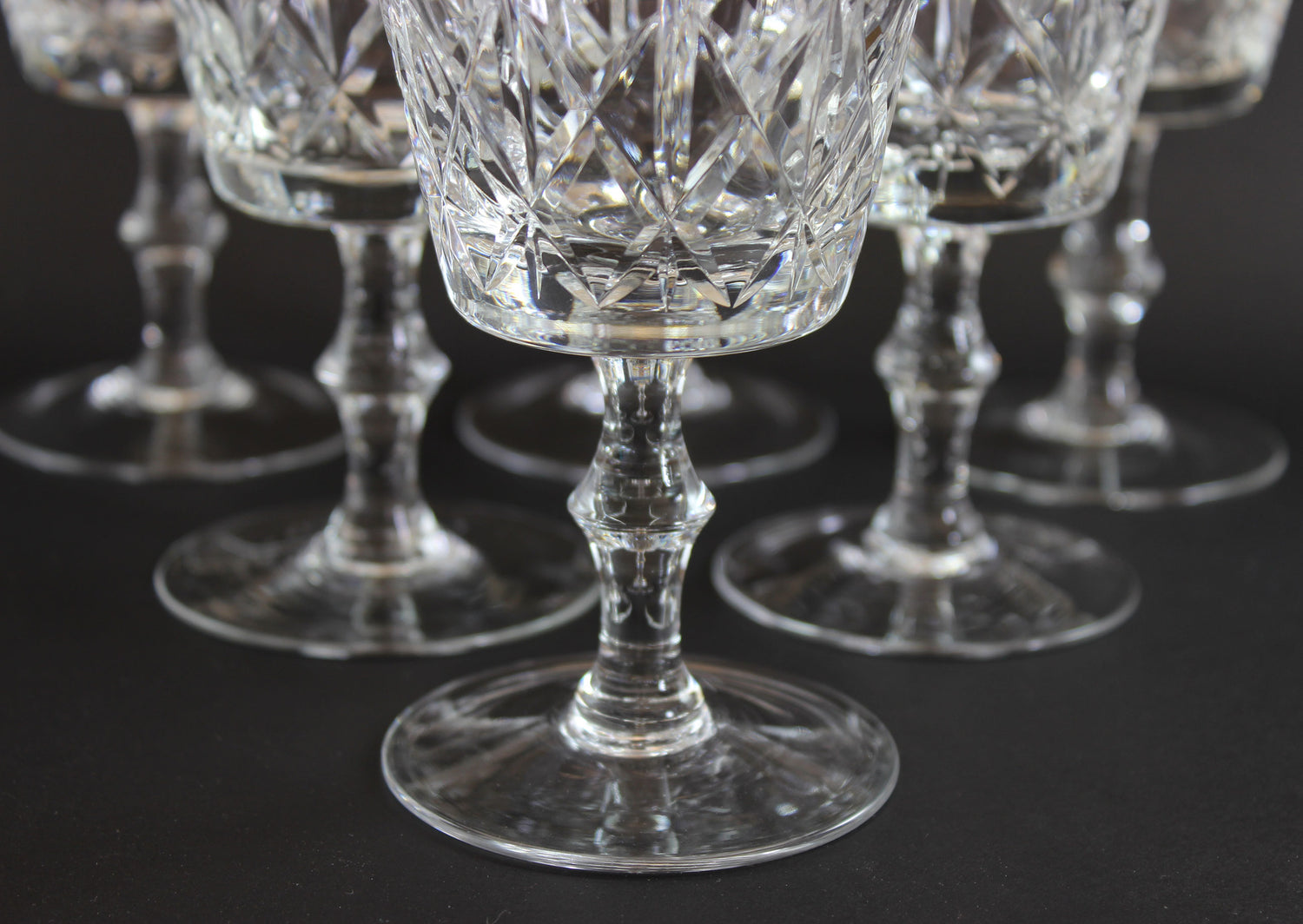 Cross &amp; Olive Crystal, Water or Red Wine Goblets