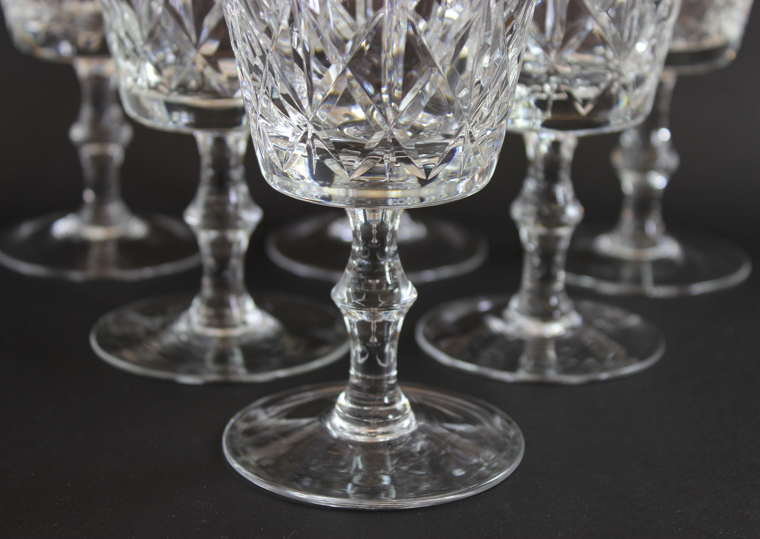 Cross &amp; Olive Crystal, Water or Red Wine Goblets