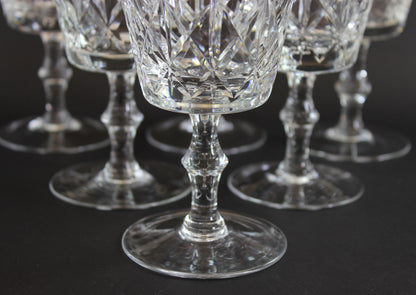 Cross &amp; Olive Crystal, Water or Red Wine Goblets