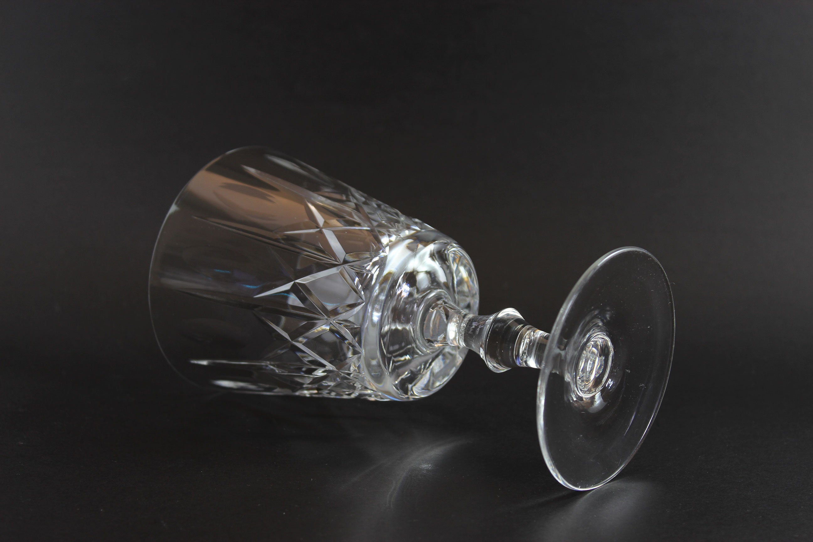 Cross &amp; Olive Crystal, Water or Red Wine Goblets
