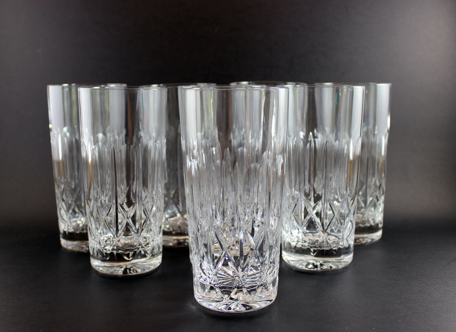 Cross &amp; Olive Crystal, Highball Glasses or Tumblers