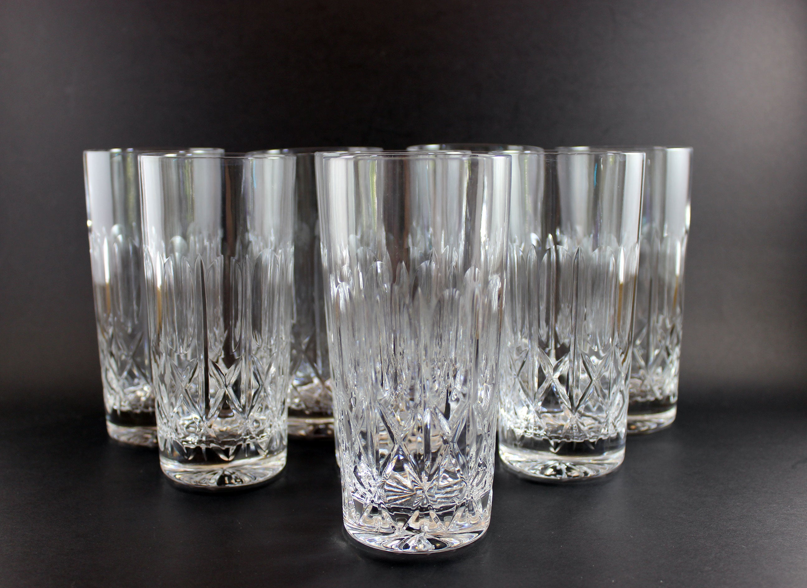 Cross &amp; Olive Crystal, Highball Glasses or Tumblers