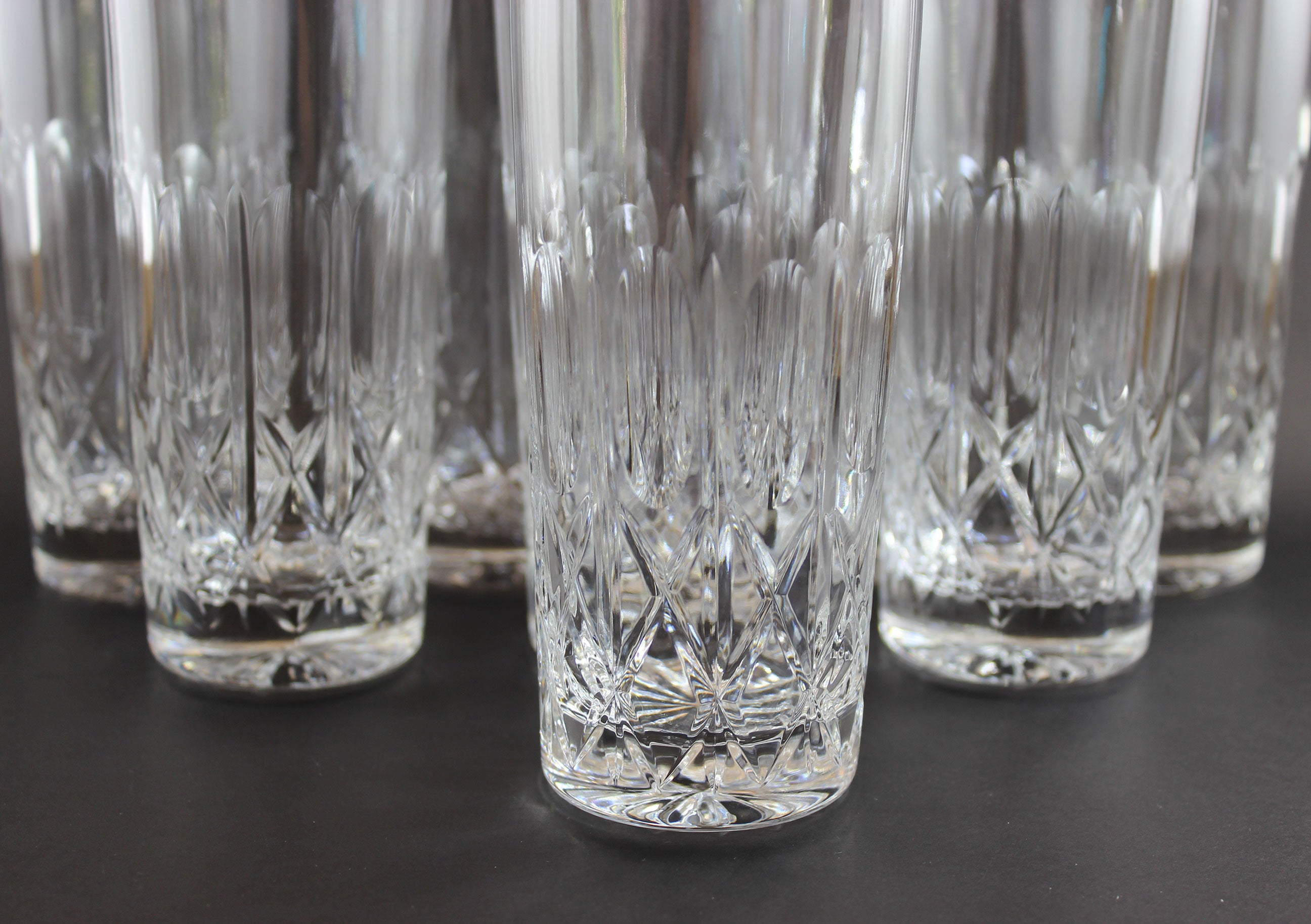 Cross &amp; Olive Crystal, Highball Glasses or Tumblers