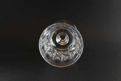 Cross and Olive Crystal, Water or Red Wine Glasses