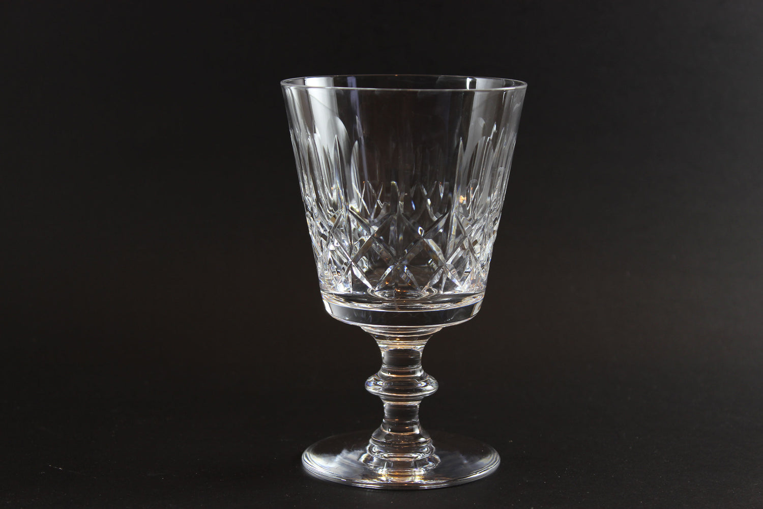 Cross and Olive Crystal, Water or Red Wine Glasses